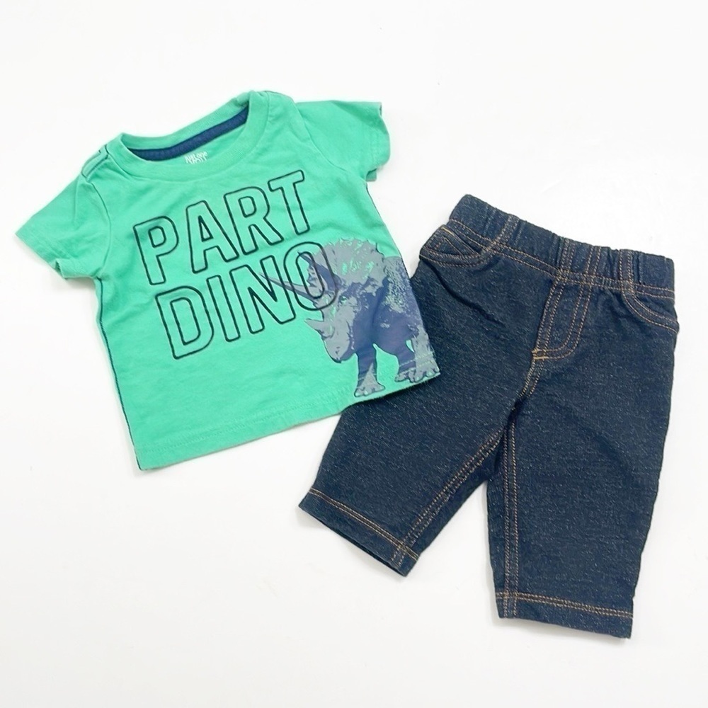 Carter's baby boys dinosaur outfit